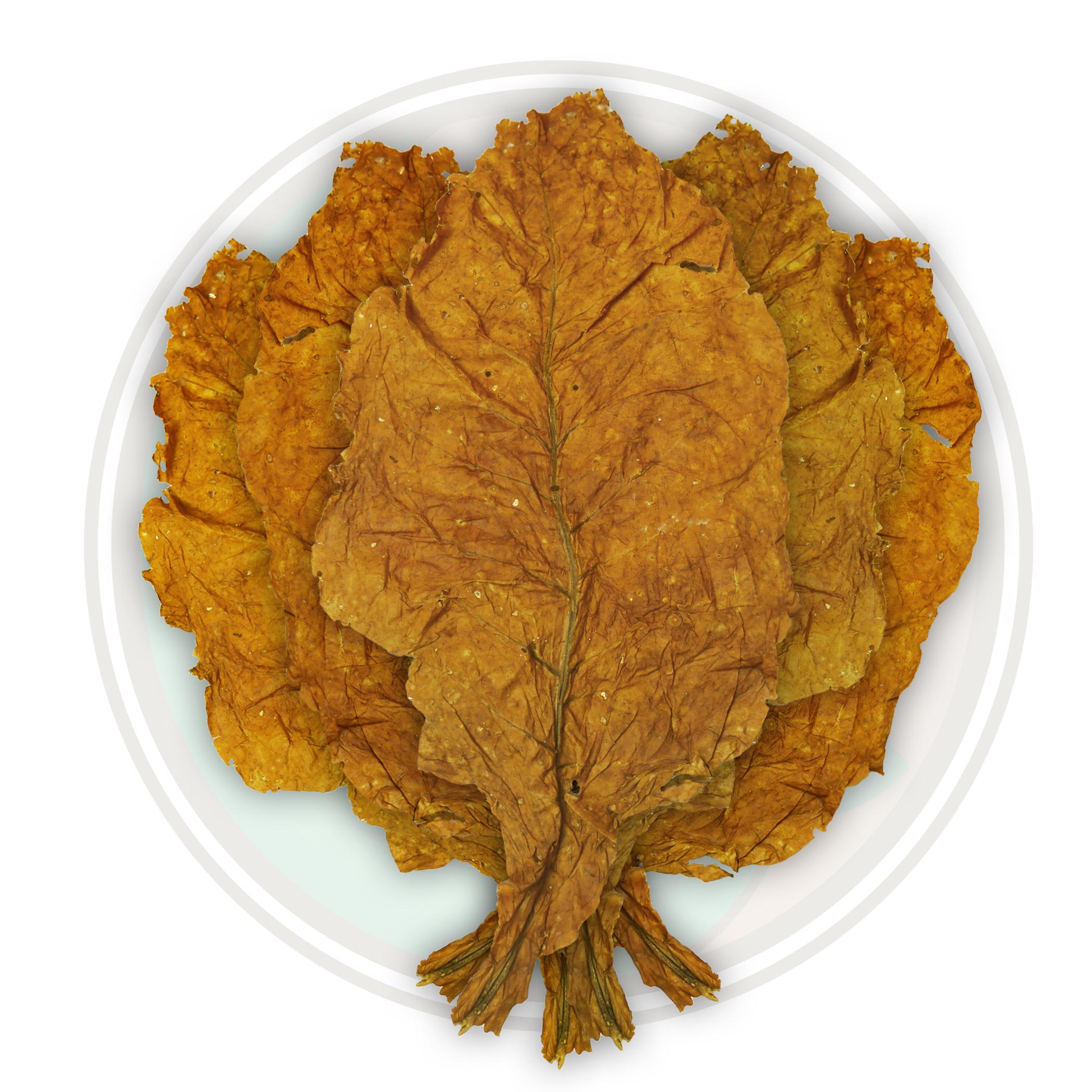 Organic American Virginia Flue Cured Whole Tobacco Leaf 